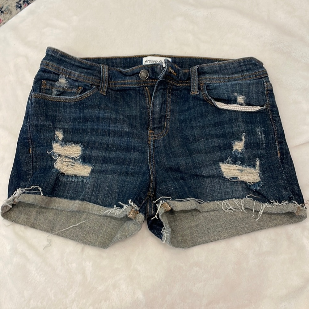 STUDIO BLUE JEAN SHORTS
